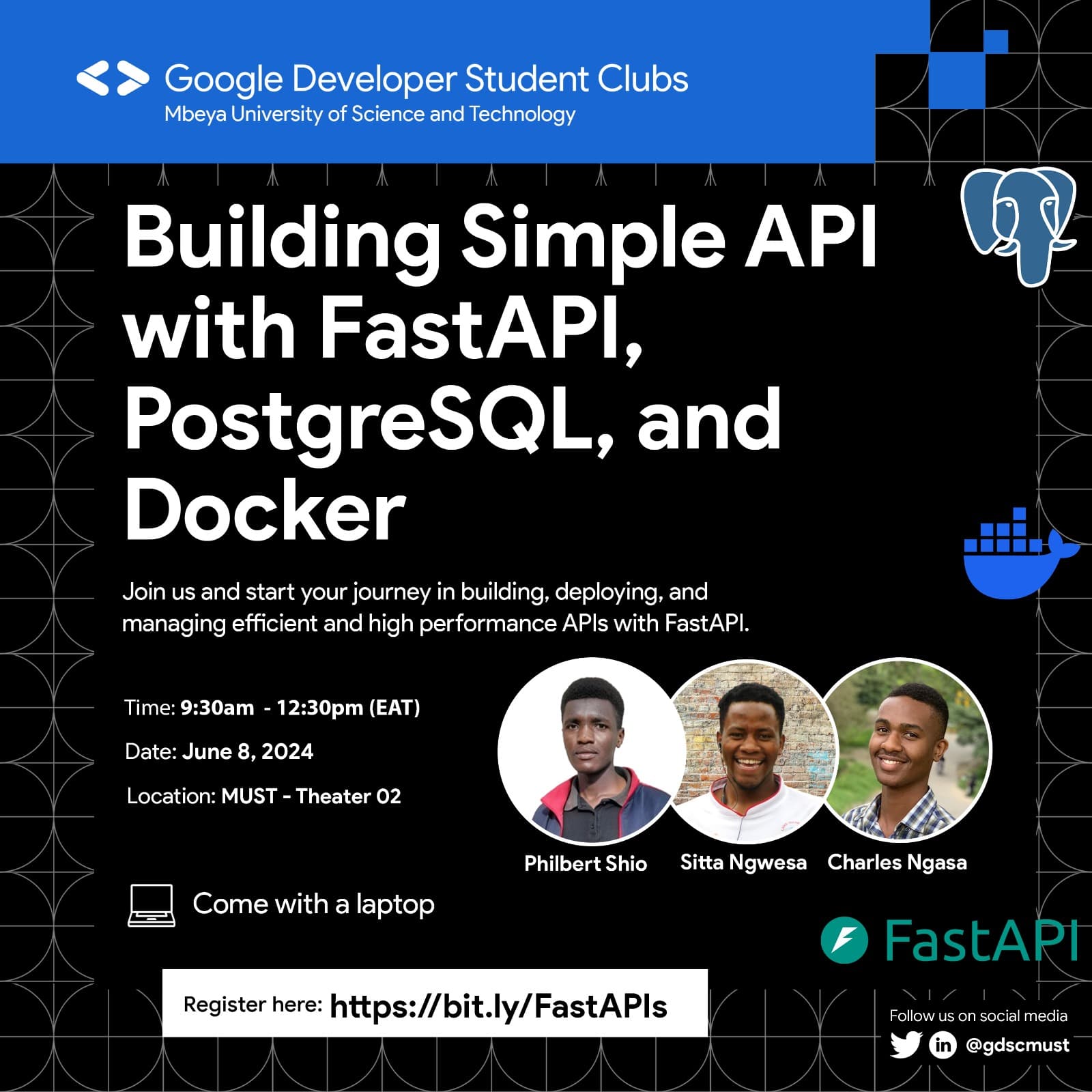Technical Speaker — FastAPI, PostgreSQL & Docker