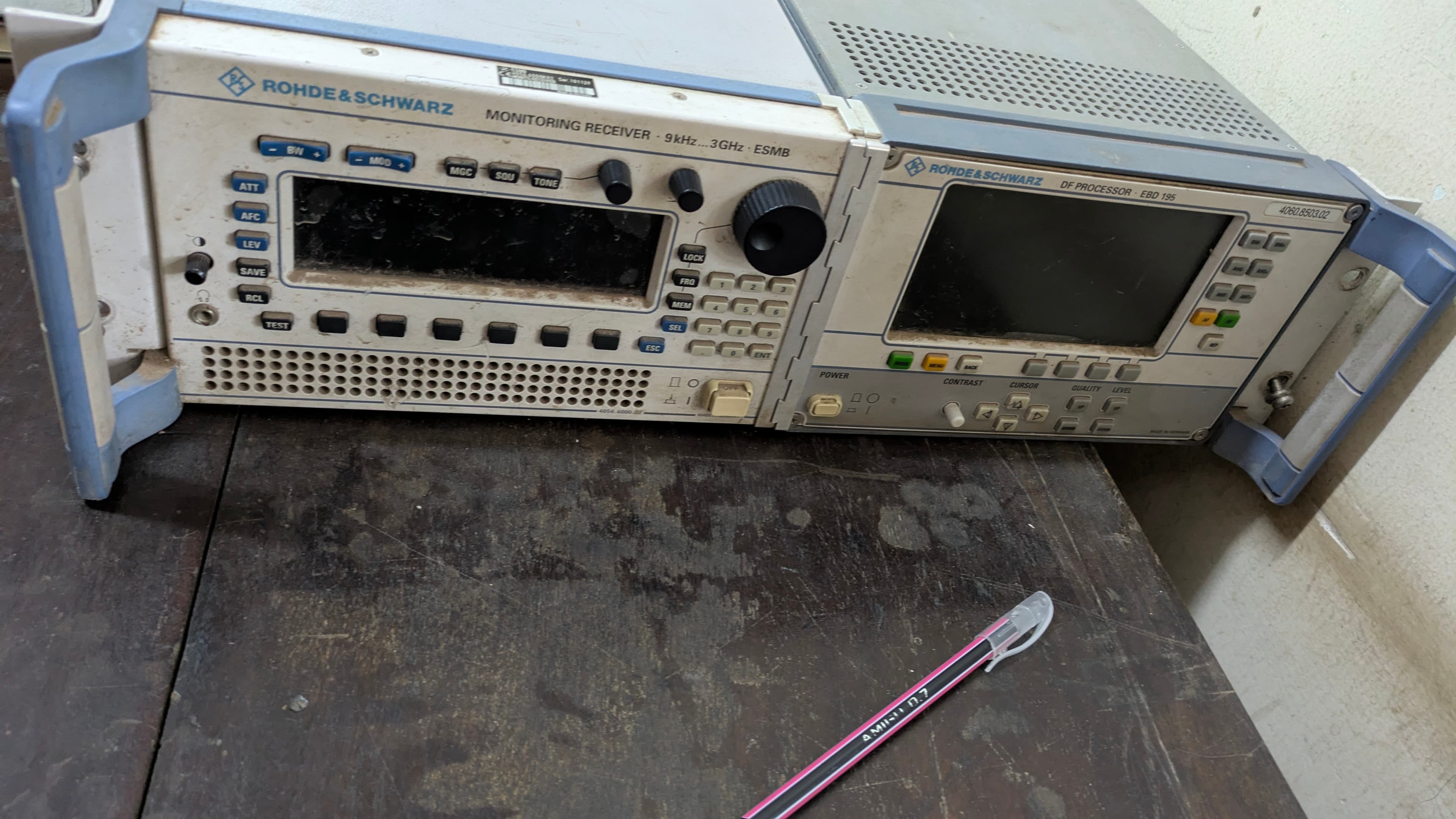 DIT RF & Telecommunication Lab — Rohde & Schwarz Receiver
