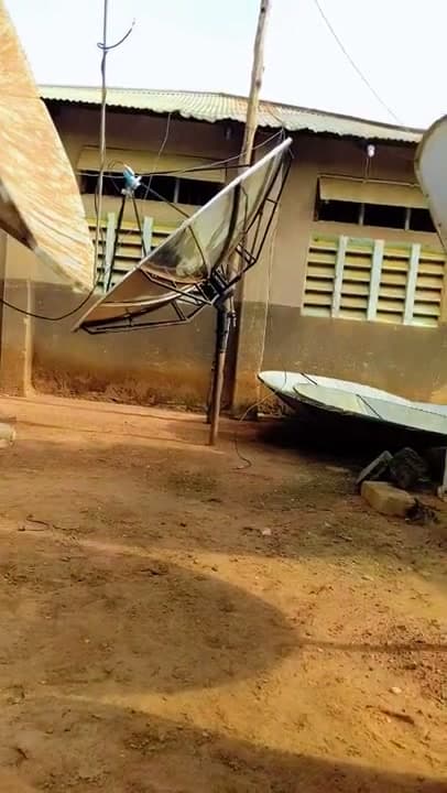 Satellite RF Dish Array & LNB Alignment